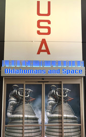 Launch to Landing exhibit doors