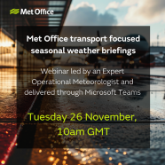 transport focused seasonal weather briefing november