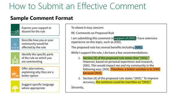 Effective commenting
